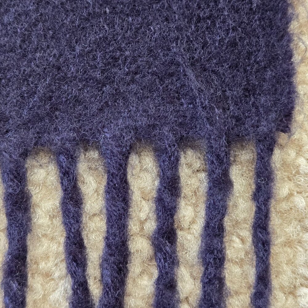 {{{THICK}}} Cashmere Woven Wrap From Florence Italy Luxury - Picture 8 of 16